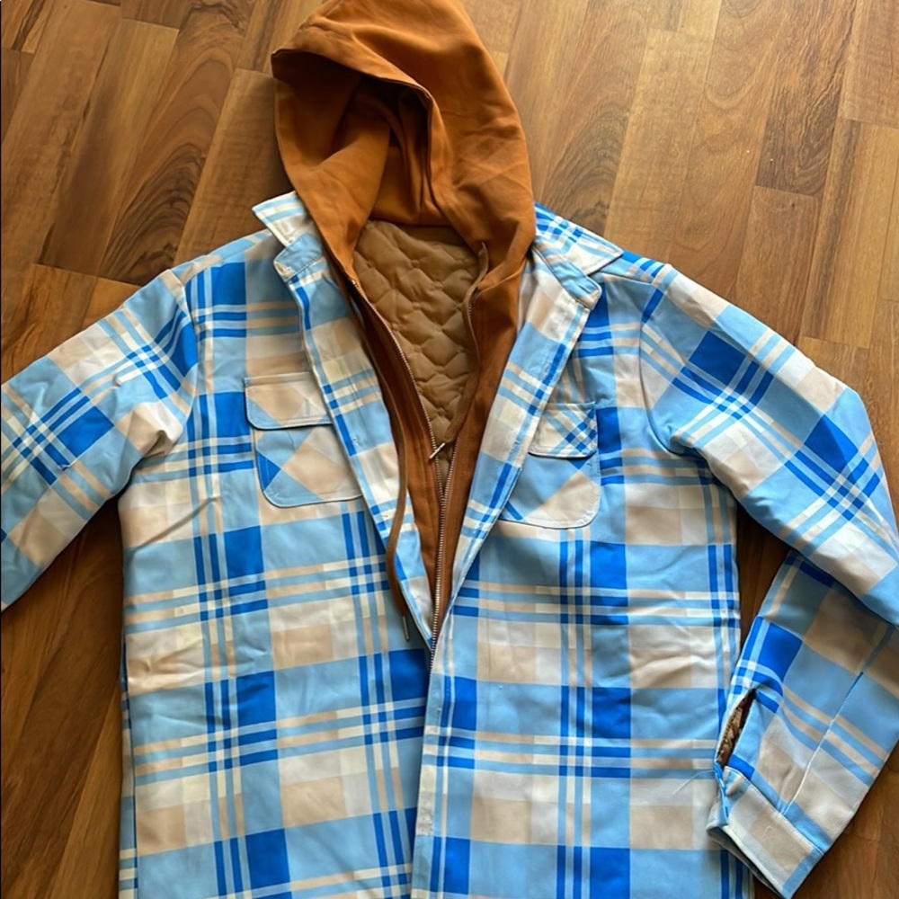 Womens outdoor flannel jacket